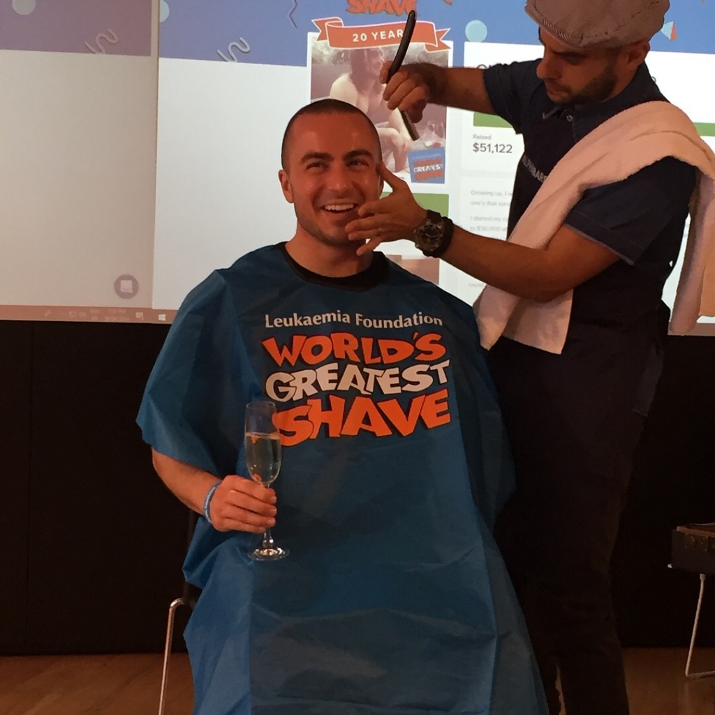 SHAVE FOR A CURE 2 of 2